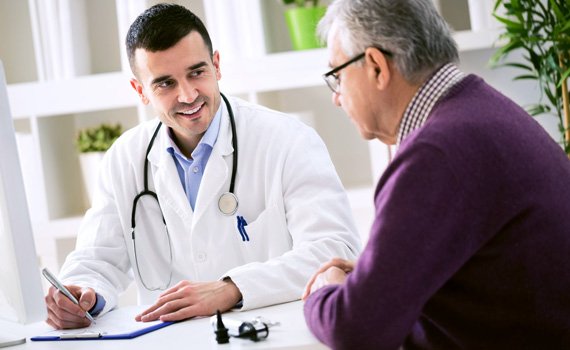 Doctor Providing consultation to patient Denton Family Medical Clinic